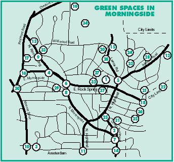 Greenspace map